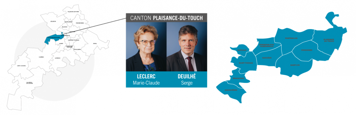 Elus du canton de Plaisance-du-Touch