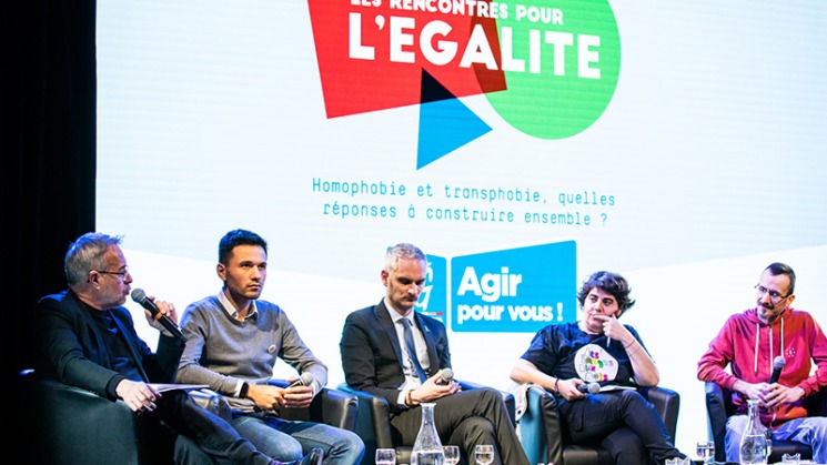 La conférence sur la lutte contre l'homophobie lors des 2e Rencontres de l'égalité