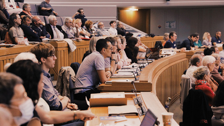 Première plénière de l'Assemblée citoyenne sur le thème de la transition écologique