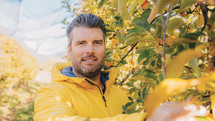 Emilien Bergès, arboriculteur du Comminges