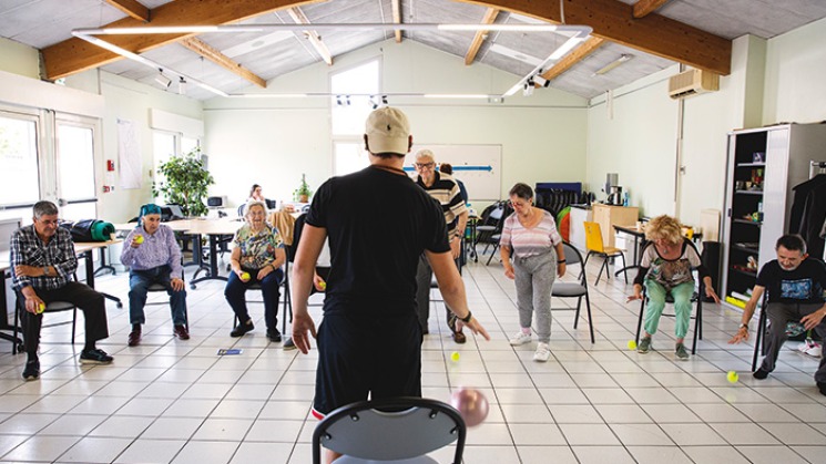 Atelier "Vieillir debout" à la MDS de Soupetard