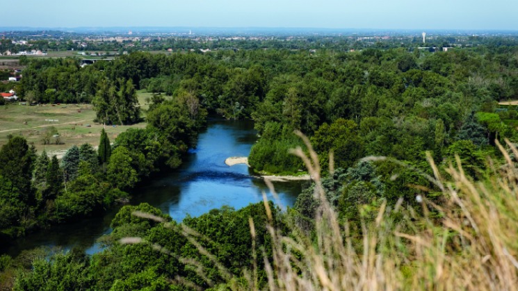 Vue sur Venerque et ses alentours