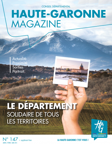 Une du Haute-Garonne Magazine numéro 147