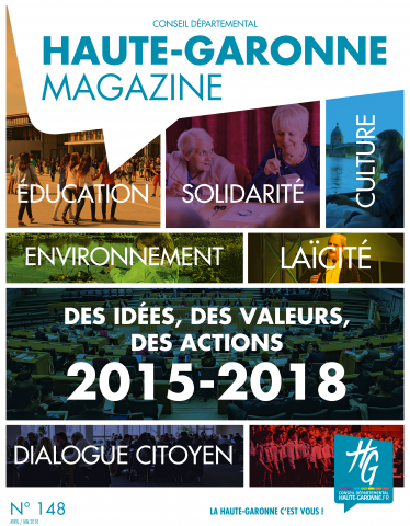 Une du Haute-Garonne Magazine numéro 148