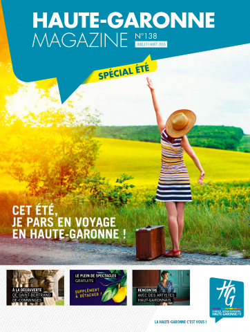 Une du Haute-Garonne Magazine numéro 138