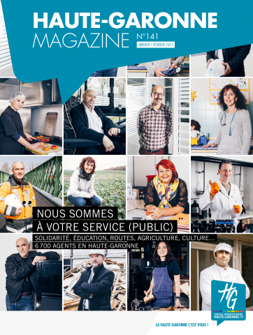 Une du Haute-Garonne Magazine numéro 141