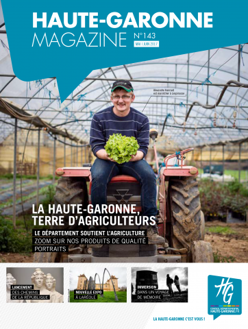 Une du Haute-Garonne Magazine numéro 143