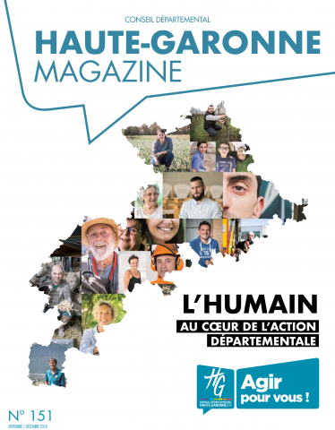 Une du Haute-Garonne Magazine numéro 151