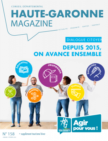 Une du Magazine 158 sur le dialogue citoyen